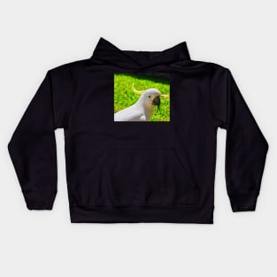 Cockatoo Looking Right at You! Kids Hoodie